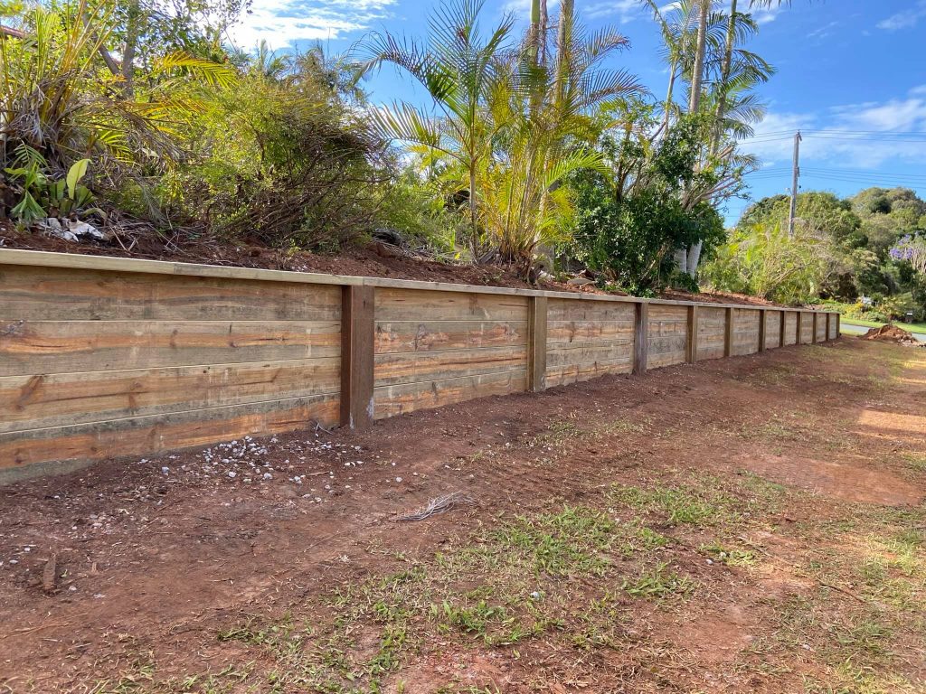 timber retaining walls