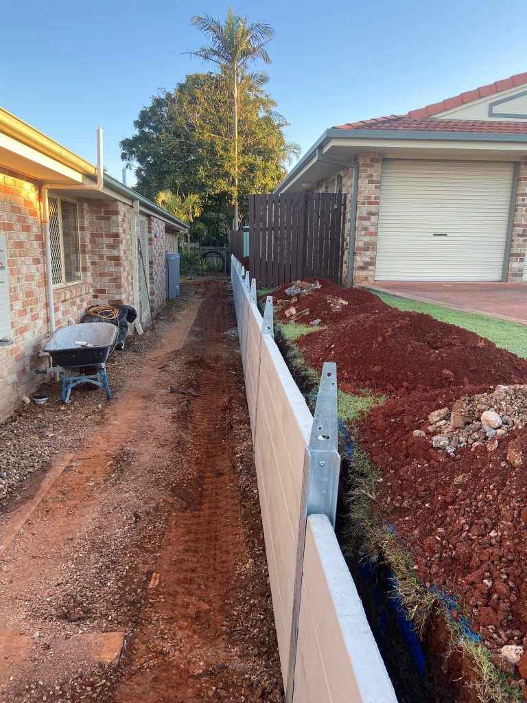 Concrete Retaining Wall Installation Service in Queensland