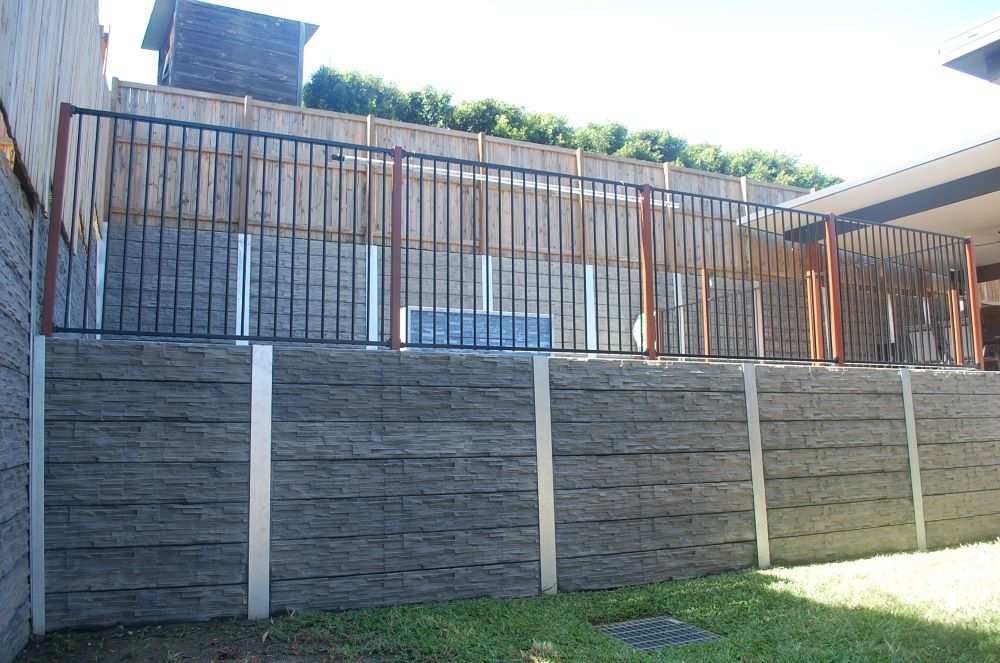Retaining Wall & Fencing Landscaping Project in Queensland